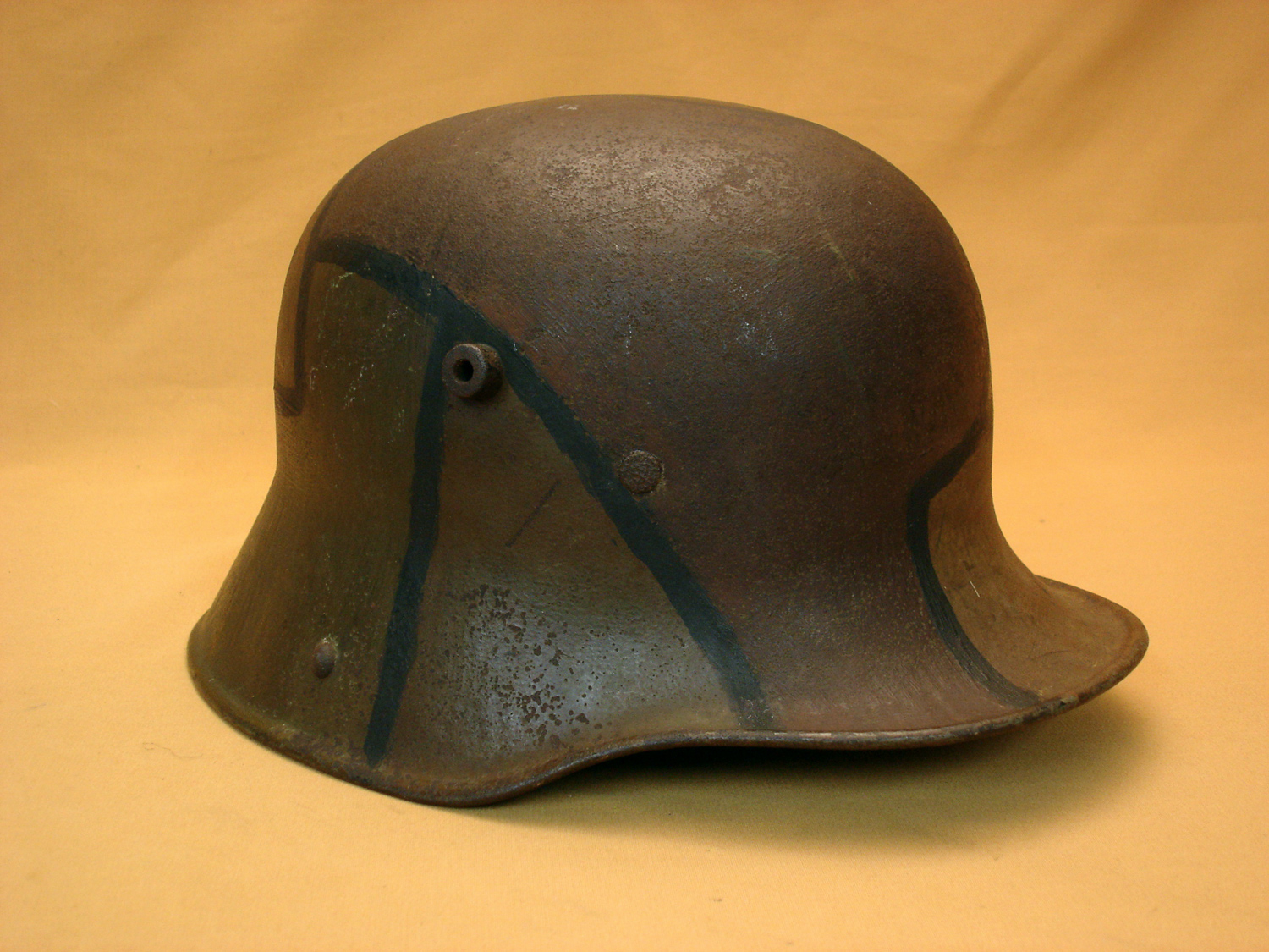 Première Guerre Casque Allemand mod.16 camouflé.