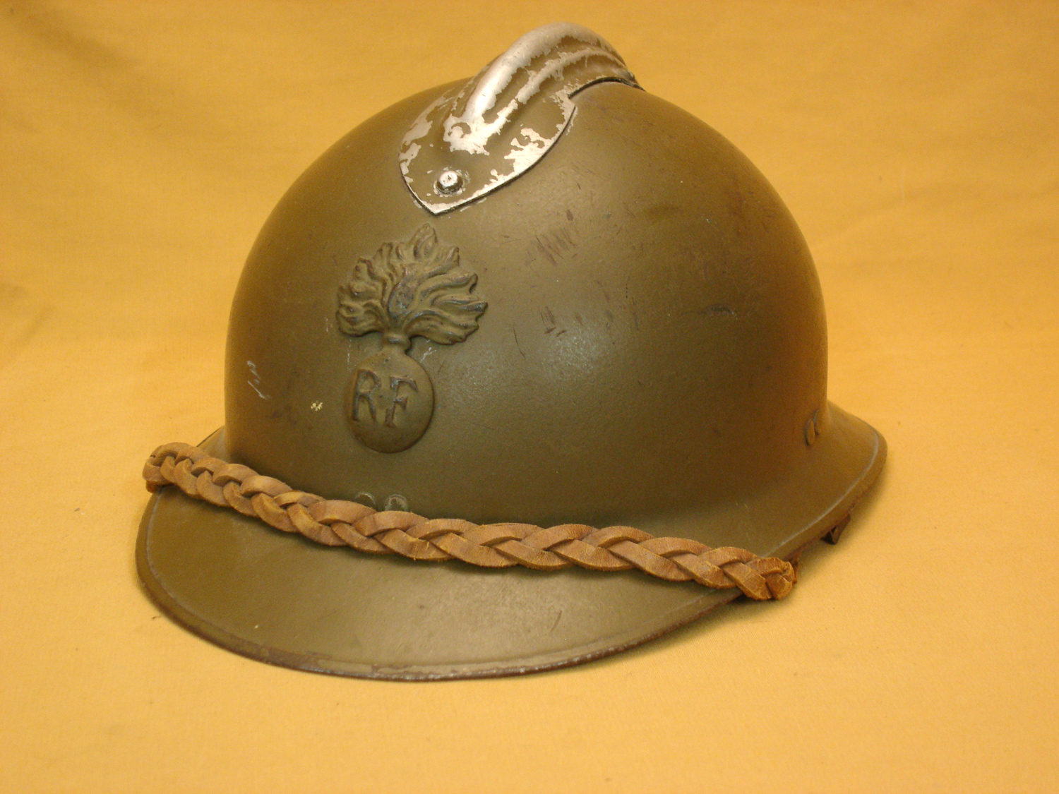 Casque Adrian 26, officier infanterie.