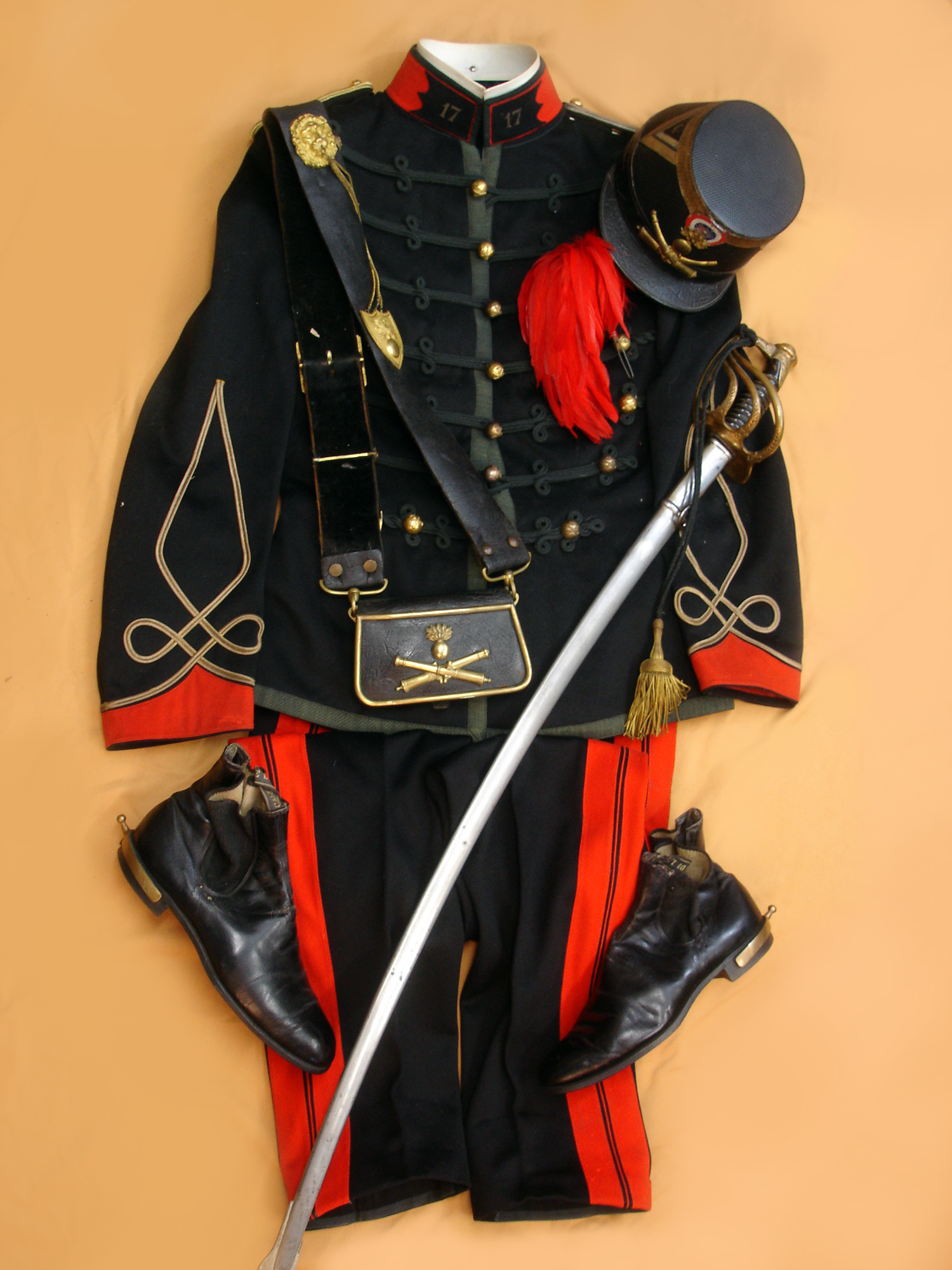 Ensemble du 17e d'artillerie.